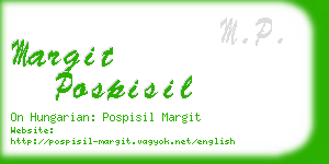 margit pospisil business card